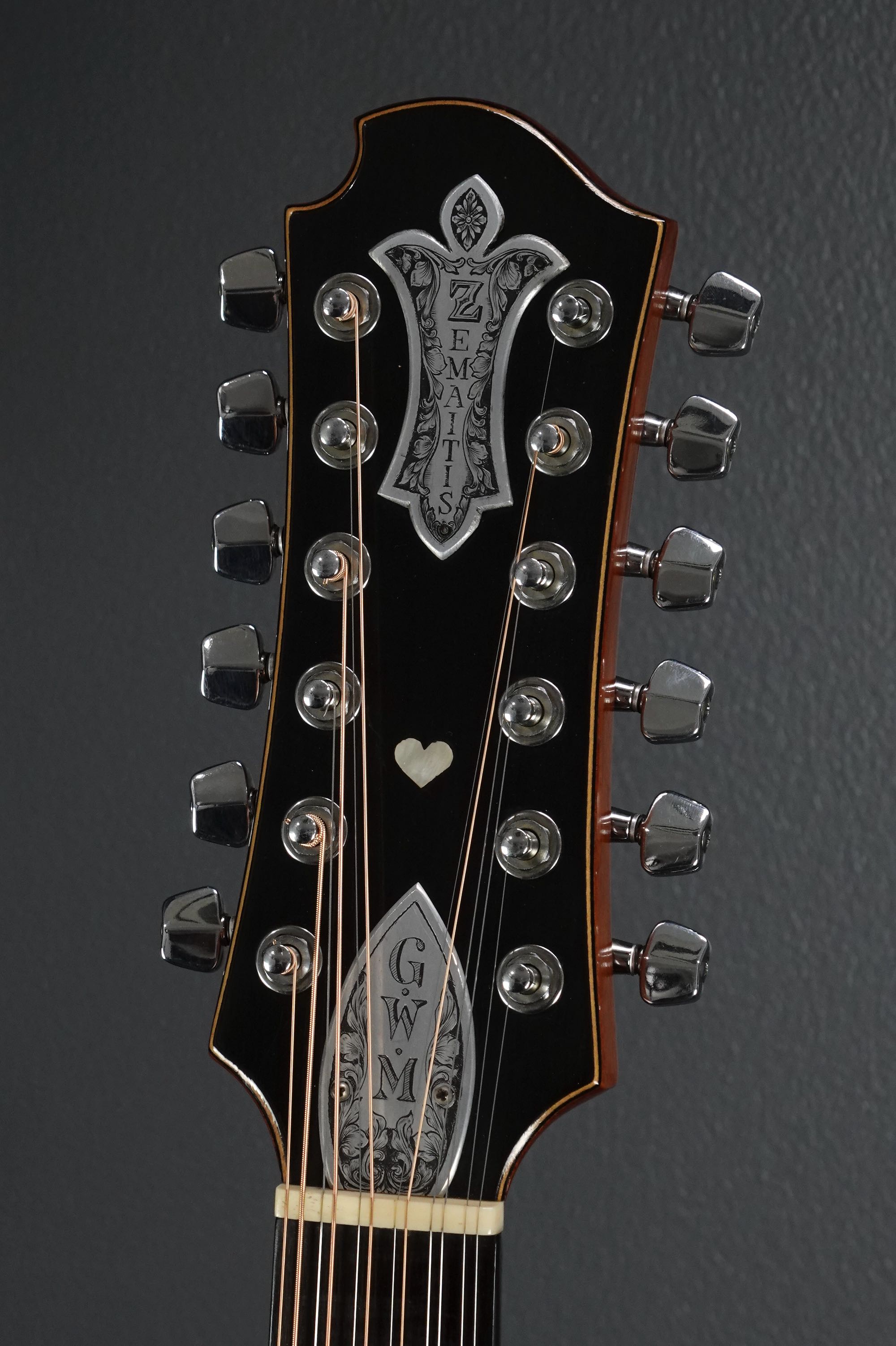 Zemaitis 12 Strings Custom Guitar 1986 Natural Guitar For Sale BlueG