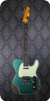 Fender Custom Shop 63 Telecaster Custom Heavy Relic Sherwood Metallic