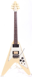 Burny Flying V Rfv 75 Floyd Rose 1981 Alpine White