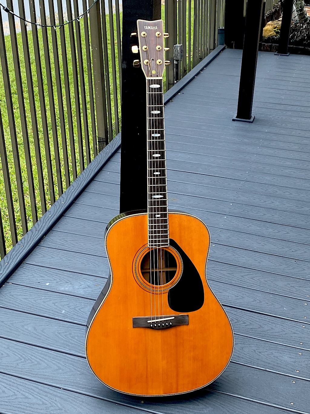 Yamaha L 25AT Brazilian Owned By Tommy Tedesco 1981 Natural Finish