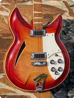 Rickenbacker 381 Prototype 1969 Fireglo Finish 