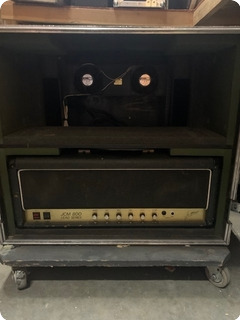 Marshall Jcm800 Head Ex Guns 'n' Roses 1989 Black