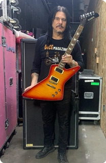 Hamer Sunburst Explorer Ex Guns 'n' Roses 2000 Cherry Sunburst