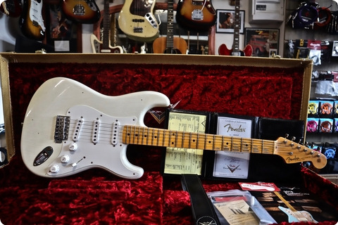 Fender Custom Shop Cme Spec '55 Stratocaster Journeyman Relic 2018
