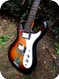 Univox Hi Fly Nirvana Kurt Cobain 1970-Sunburst