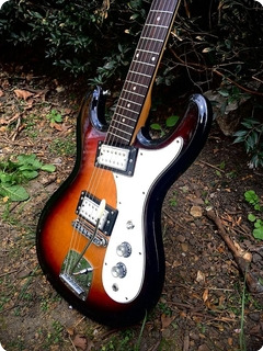 Univox Hi Fly Nirvana Kurt Cobain 1970 Sunburst