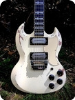Jaydee Custom Guitars Old Boy Tony Iommi Signature Model 2020 White