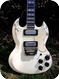 Jaydee Custom Guitars Old Boy Tony Iommi Signature Model 2020-White
