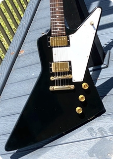 Gibson Explorer Reissue  1976 Black Finish