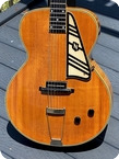 National Guitars New Yorker Spanish Electric 1939 Blonde Finish