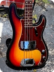 Fender Precision Bass 1969 Sunburst Finish