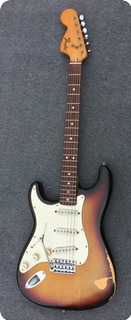 Fender Stratocaster Lefty 1974 Sunburst