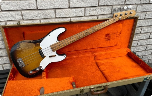 Fender Precision Bass 1955 2 Tone Sunburst