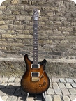 Paul Reed Smith Custom 24 10 top Flame 2020 Custom Color Amber Wrap Smokeburst