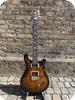 Paul Reed Smith-Custom 24 10-top Flame-2020-Custom Color Amber Wrap Smokeburst.