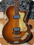 Hofner 5002 Club Bass 1965 Sunburst Finish