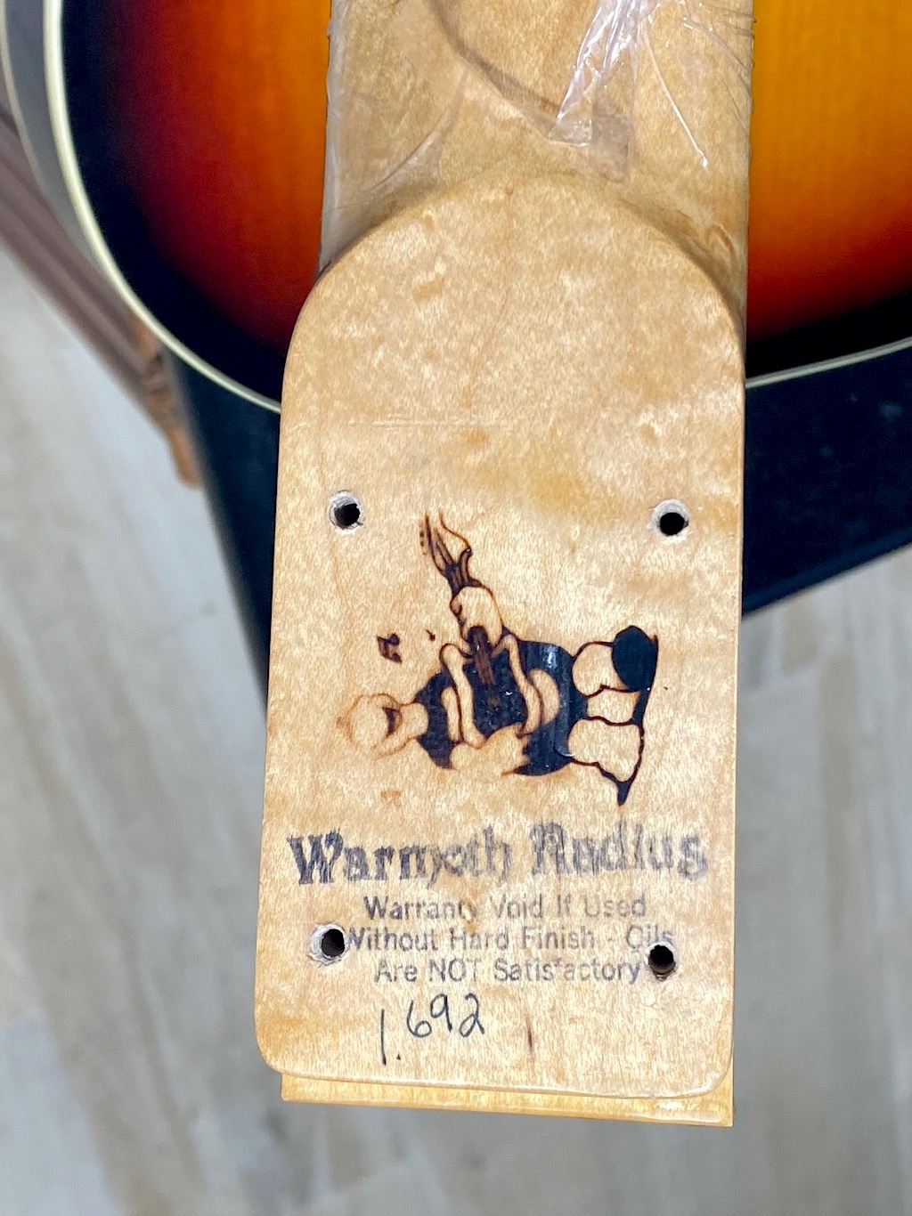 Chandler Warmoth Telecaster Custom Replica 1989 Sunburst Finish Guitar ...