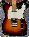 Chandler Warmoth Telecaster Custom Replica 1989 Sunburst Finish