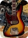 Fender-Jazz Bass Left-Handed-1970-Sunburst Finish
