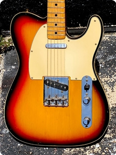 Fender Telecaster Custom 1971 Sunburst Finish