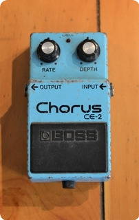 Boss Chorus Ce 2 1990 Bluish