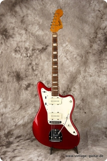 Fender Jazzmaster 1966 Candy Apple Red Refin.