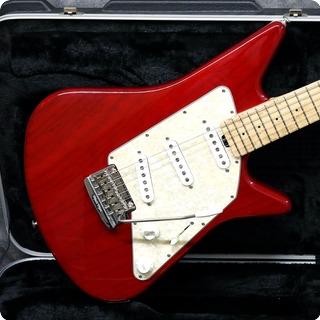 Ernie Ball Music Man Albert Lee Sss W/trem 2010 Translucent Red