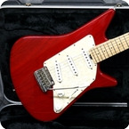 Ernie Ball Music Man Albert Lee SSS WTrem 2010 Translucent Red