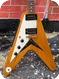 Max Guitars Flying V '58 Relic Left-Handed 1990-Korina Finish 