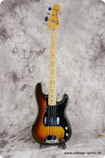 Fender Precision Bass 1981 Brown Burst