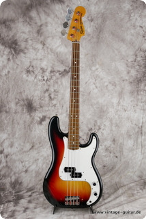 Fender Squier Precision Bass 1984 Sunburst