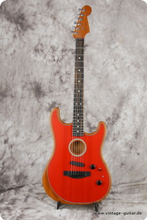 Fender Acoustasonic Stratocaster 2020 Dakota Red