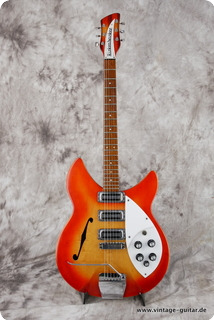 Rickenbacker 345 Rose Morris Model 1998 1967 Fireglo