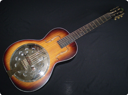 Regal Stars And Moons Parlour Resonator 1930 Sunburst