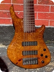 Roscoe Basses SKB Custom 6 string Bass 2012 Amber Maple Finish