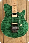 Ernie Ball Music Man Van Halen EVH Signature Green Quilted