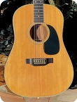 Martin D 12 35 S 12 String 1970 Natural Finish