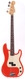 Fender Precision Bass 1993-Fiesta Red