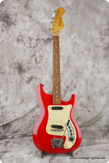 Hagstrom Model Ii 1963 Red