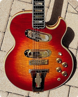 Gibson L 5s Solid Body 1973 Cherry Sunburst Finish 