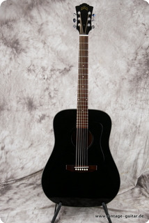 Guild D 25 Blk 1980 Black