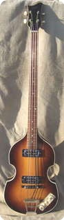 Hofner Violin Bass 1966 Sunburst