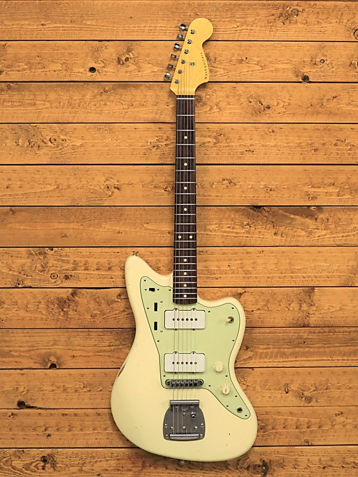 Nash JM63 Jazzmaster Guitar, 3 Tone Sunburst, Light Aging