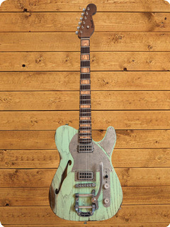Paoletti Guitars Nancy Lounge 2021 Sage Green