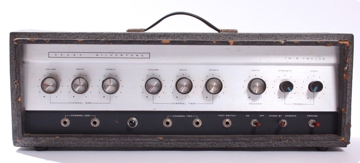 Silvertone 1484 Twin Twelve 1964 Grey