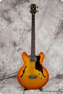 Epiphone Rivoli Ebv232 1966 Sunburst