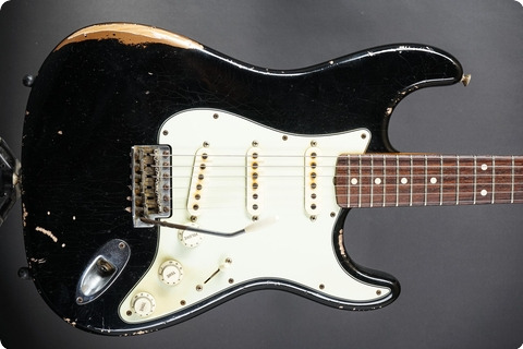 Fender John Cruz Masterbuilt 1960 2015 Black Relic Over Firemist Gold
