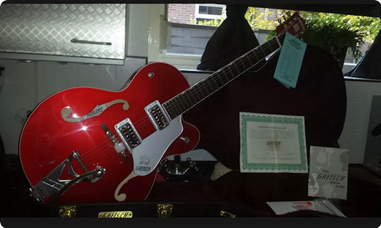 Gretsch Brian Setzer Hot Rod 2014 Candy Apple Red