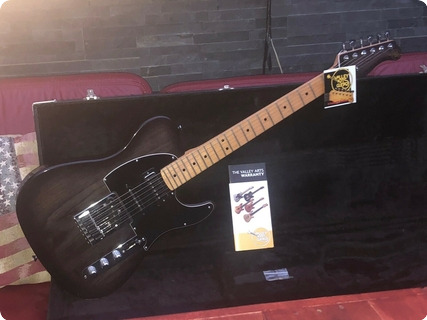 Valley Arts Guitar Custom Pro Brent Mason Signature 2007 Black Ash