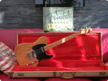 Fender Telecaster 52 Reissue Fullerton 1982 Butterscotch Blond